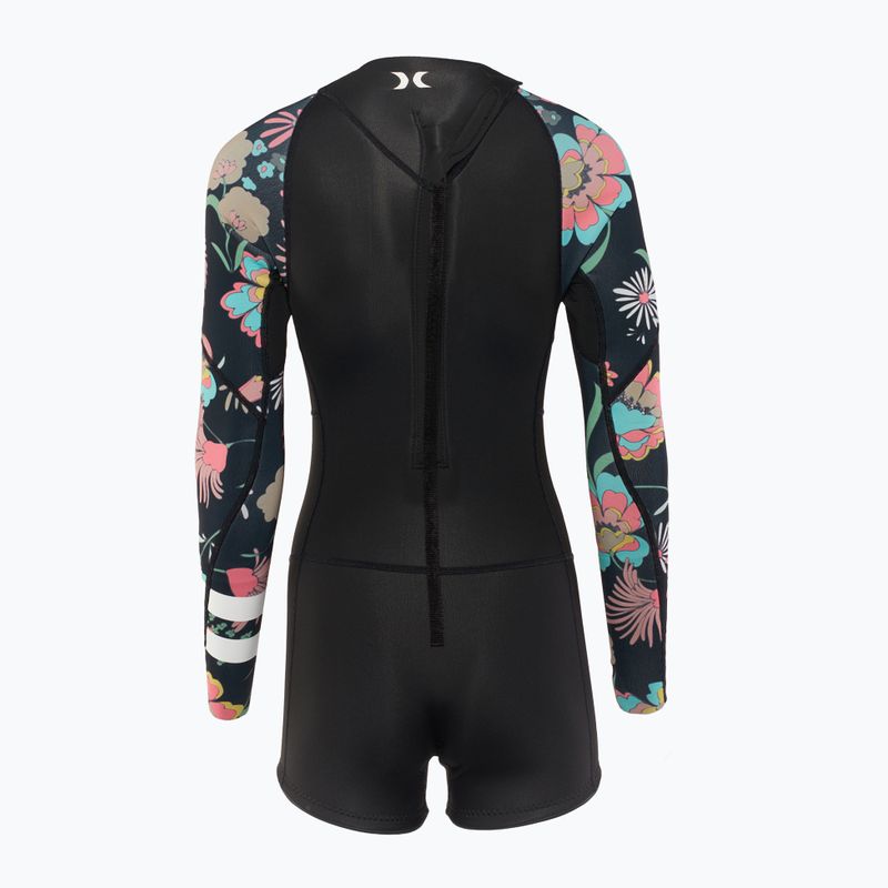 Pianka do pływania damska Hurley Advant 2 mm Shorty Springsuit wonderland 2