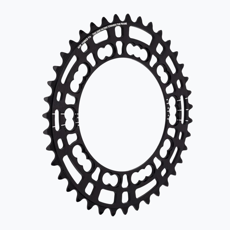 Zębatka Rotor Q Rings Inner 110x5 39T czarny
