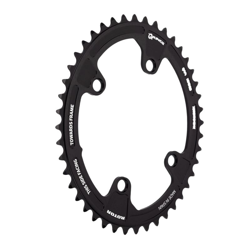 Zębatka Rotor Q Rings Bcd 110x4 44T czarny