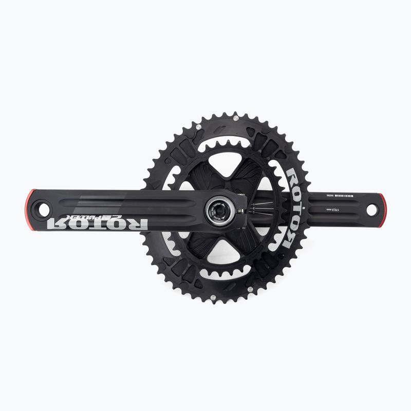 Mechanizm korbowy z pomiarem mocy Rotor 2Inpower Oval Direct Mount czarny 2