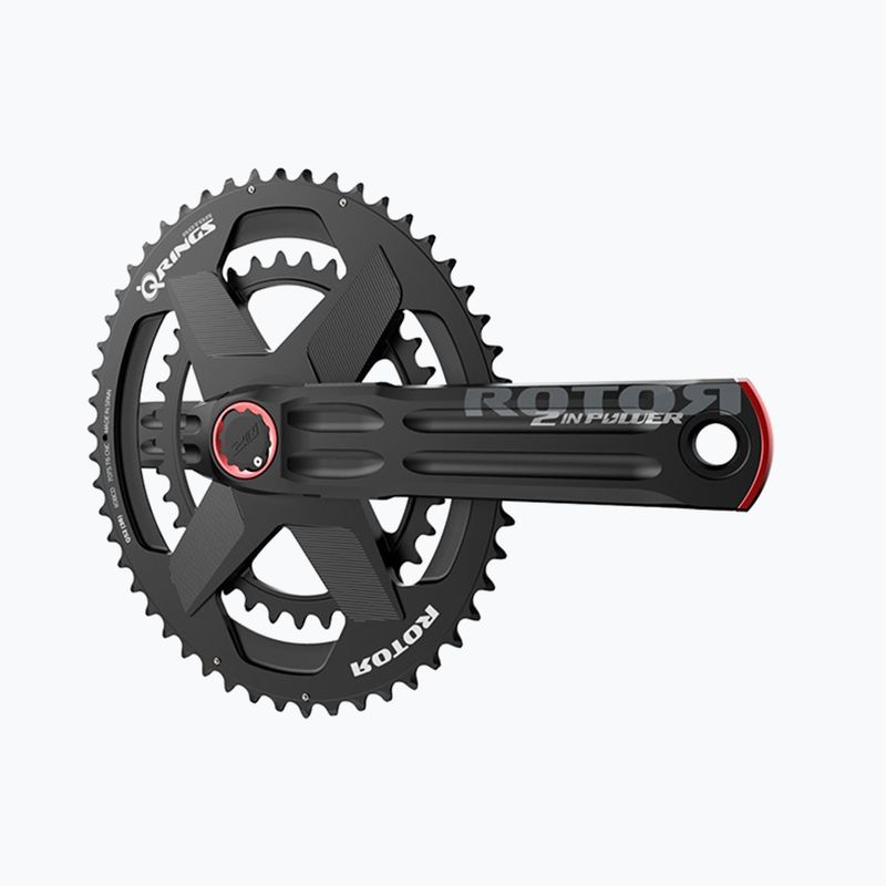 Mechanizm korbowy z pomiarem mocy Rotor 2Inpower Oval Direct Mount czarny 3
