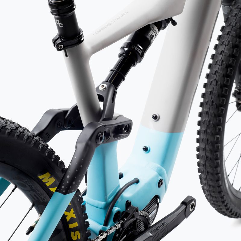 Rower elektryczny Orbea Rise H30 540Wh 2022 grey/blue 14