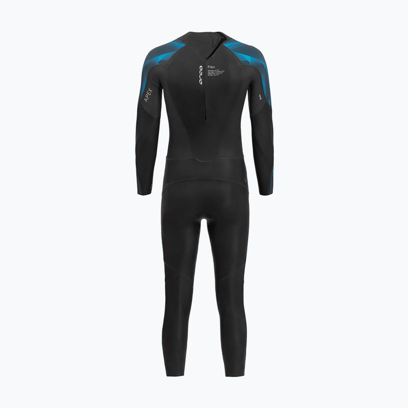 Pianka triathlonowa męska Orca Apex Flex 4 mm blue flex 2