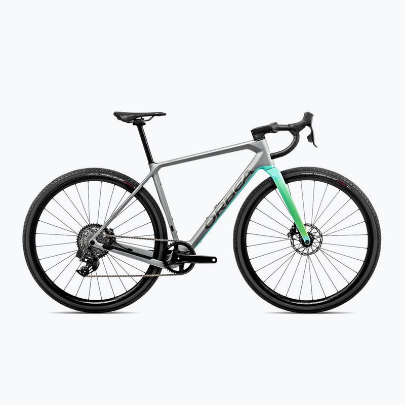 Rower gravelowy Orbea Terra M31e Team 1X 2023 stone silver/ice green