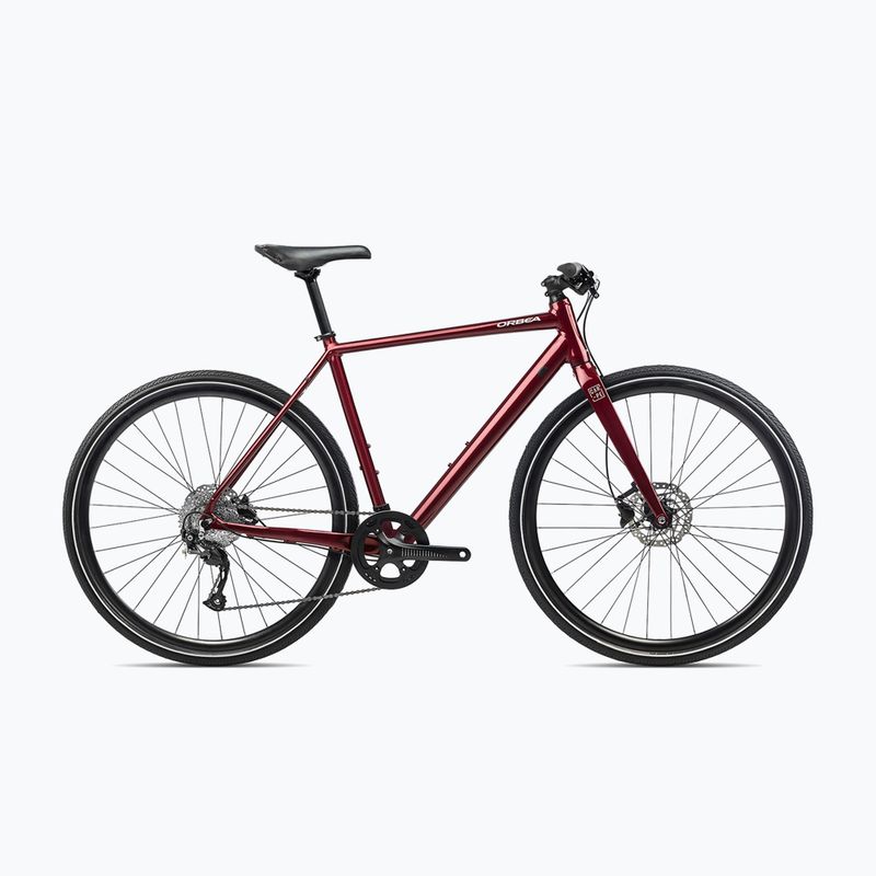 Rower miejski Orbea Carpe 20 2023 metallic dark red