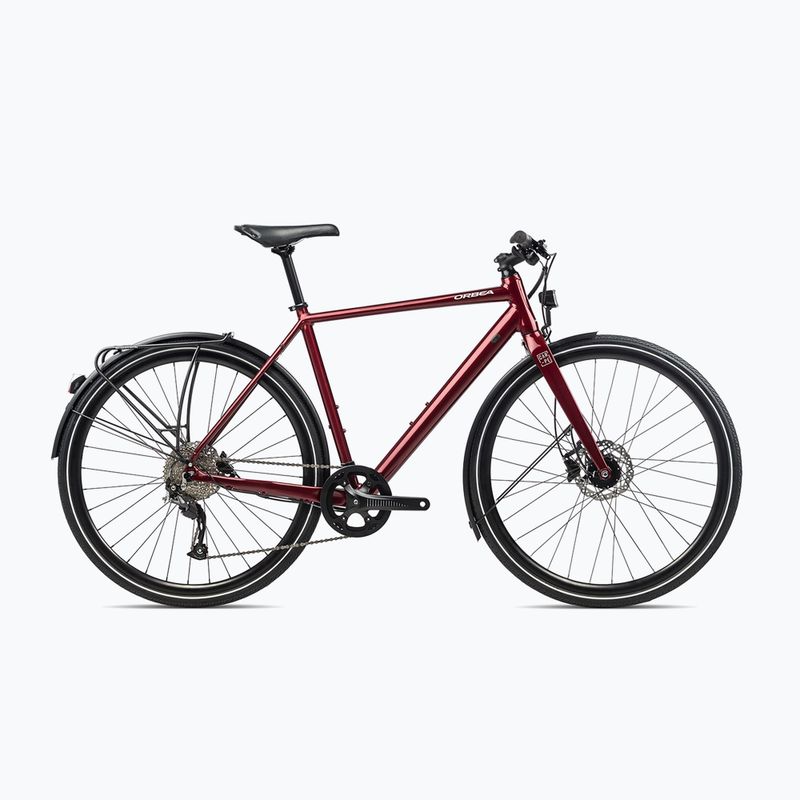 Rower miejski Orbea Carpe 15 2023 metallic dark red