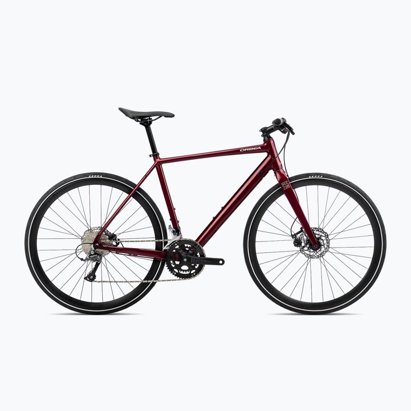 Rower miejski Orbea Vector 30 2023 metallic dark red