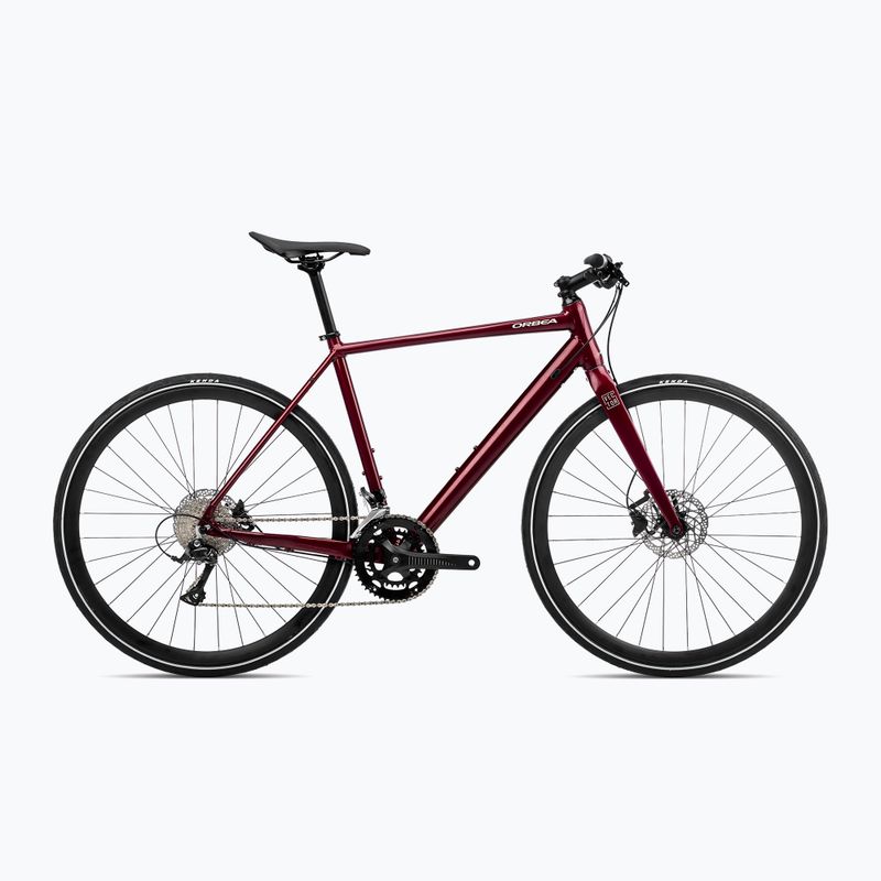 Rower miejski Orbea Vector 20 2023 metallic dark red