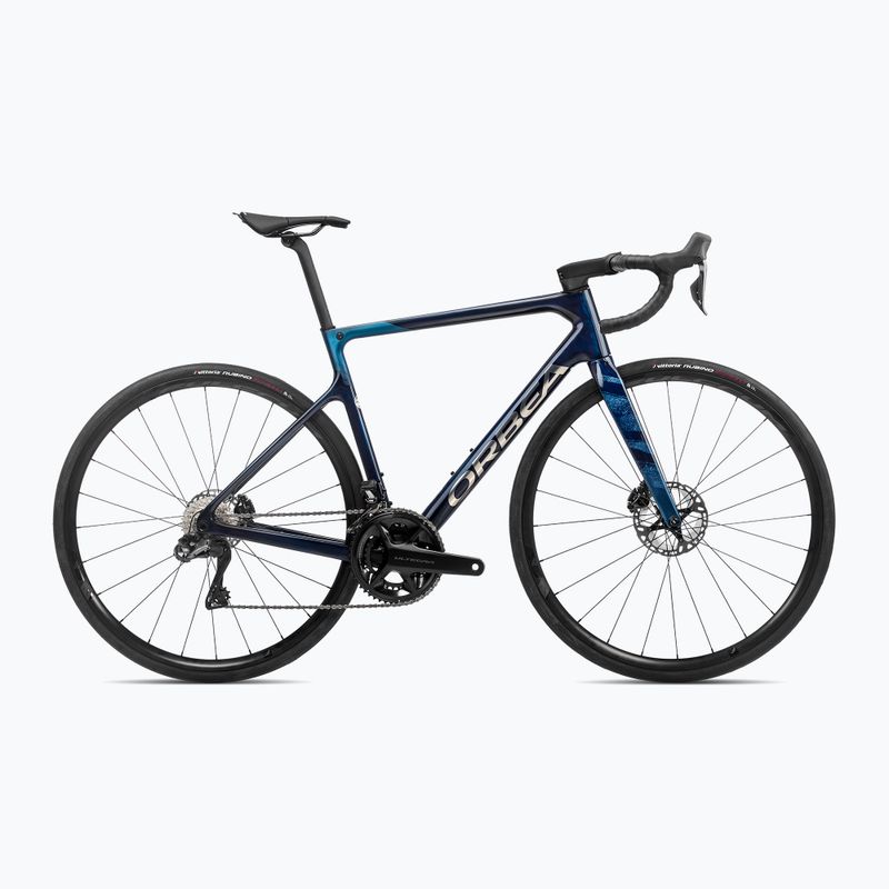 Rower szosowy Orbea Orca M20i Team 2023 blue carbon view/titan