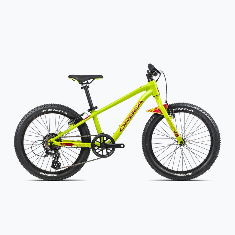 Rower dziecięcy Orbea MX 20 Dirt 2023 lime green/watermelon red