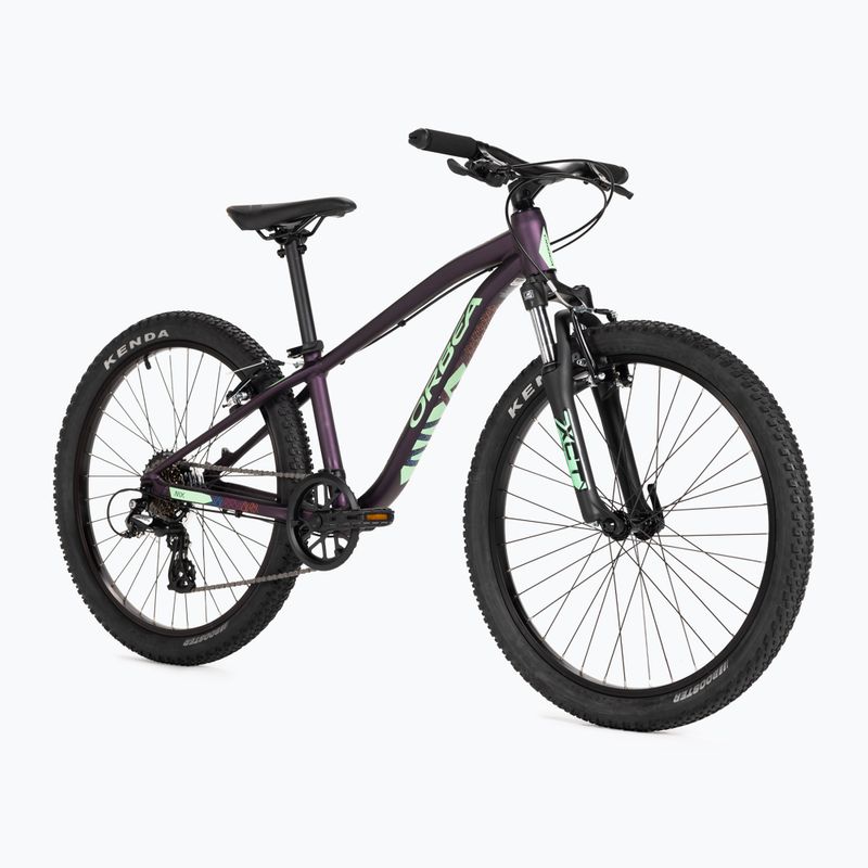 Rower dziecięcy Orbea MX 24 XC 2023 purple/mint 2