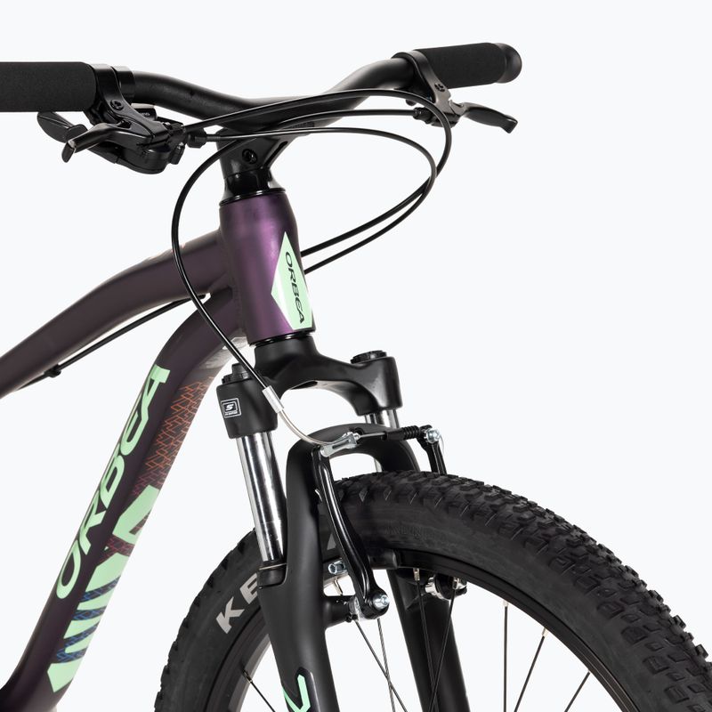 Rower dziecięcy Orbea MX 24 XC 2023 purple/mint 4