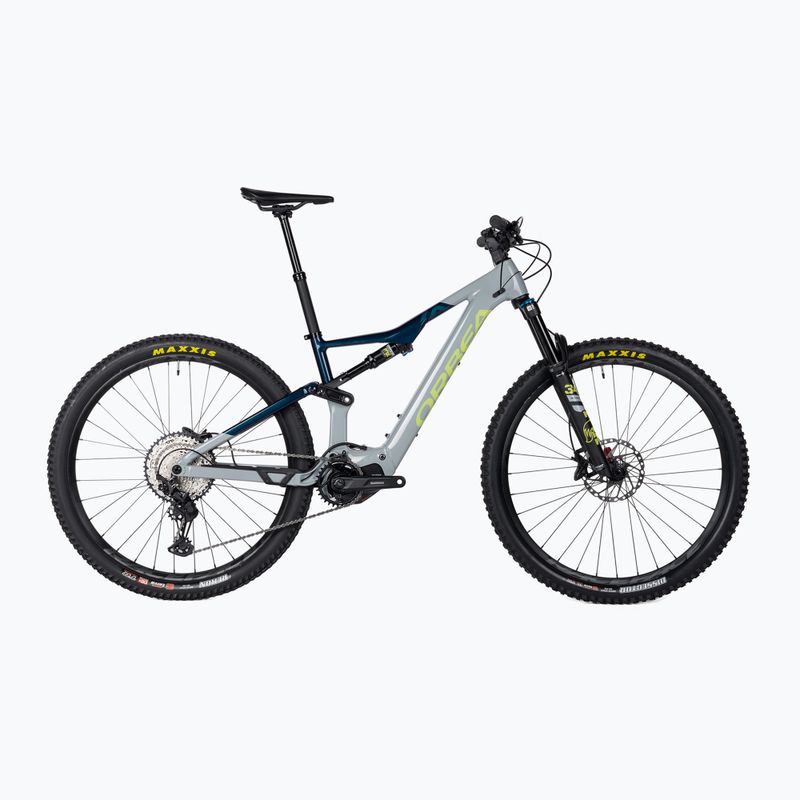 Rower elektryczny Orbea Rise H20 540Wh 2023 iceberg grey/moondust blue