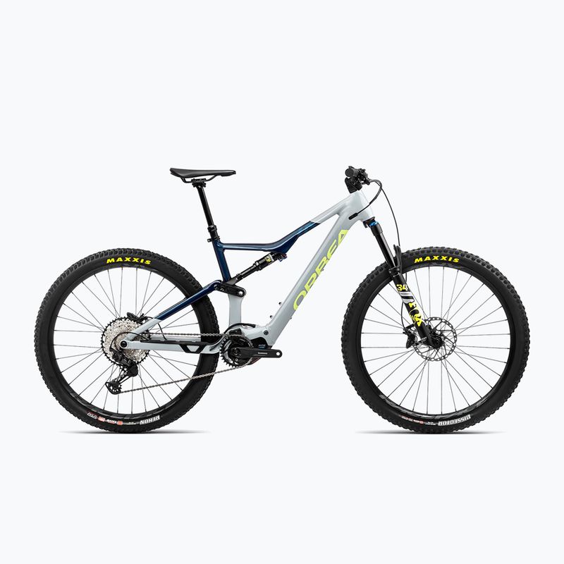 Rower elektryczny Orbea Rise H20 540Wh 2023 iceberg grey/moondust blue 6
