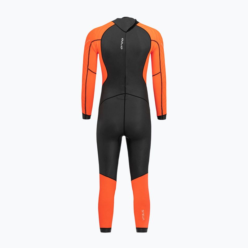 Pianka triathlonowa damska Orca Vitalis Openwater Hi Vis 2,5 mm black 2