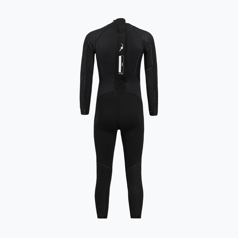 Pianka triathlonowa damska Orca Vitalis Openwater Hi Vis 2,5 mm black 4