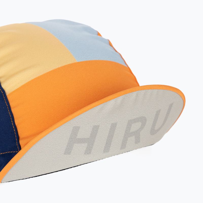 Czapka z daszkiem rowerowa HIRU Racing light blue 4