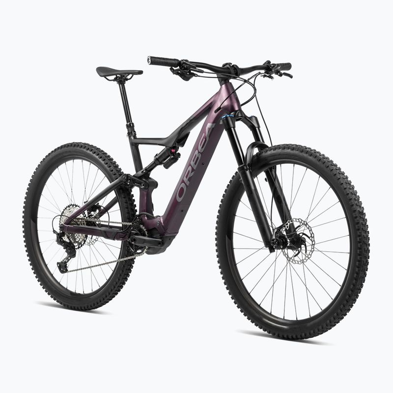 Rower elektryczny Orbea Rise H30 540Wh 2024 metallic mulberry/black 2