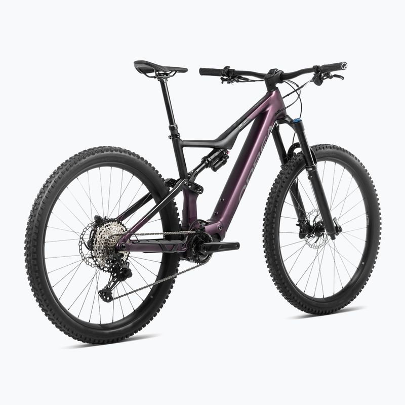 Rower elektryczny Orbea Rise H30 540Wh 2024 metallic mulberry/black 3