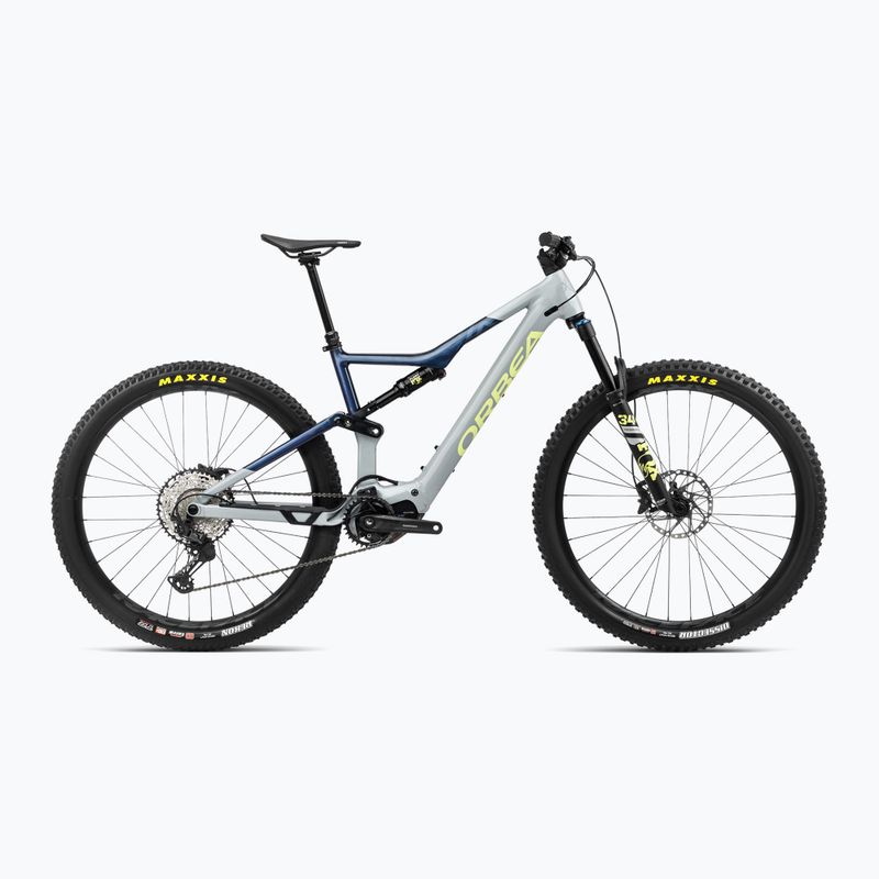 Rower elektryczny Orbea Rise H20 540Wh 2024 iceberg grey/moondust blue