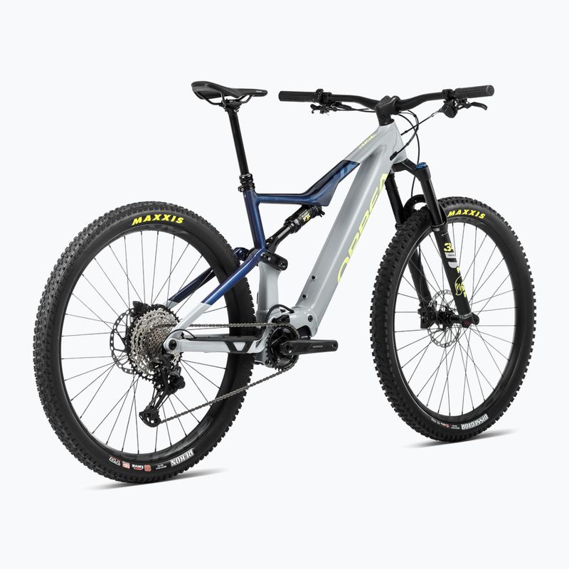 Rower elektryczny Orbea Rise H20 540Wh 2024 iceberg grey/moondust blue 3