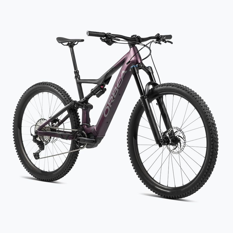 Rower elektryczny Orbea Rise H20 540Wh 2024 metallic mulberry/black 2