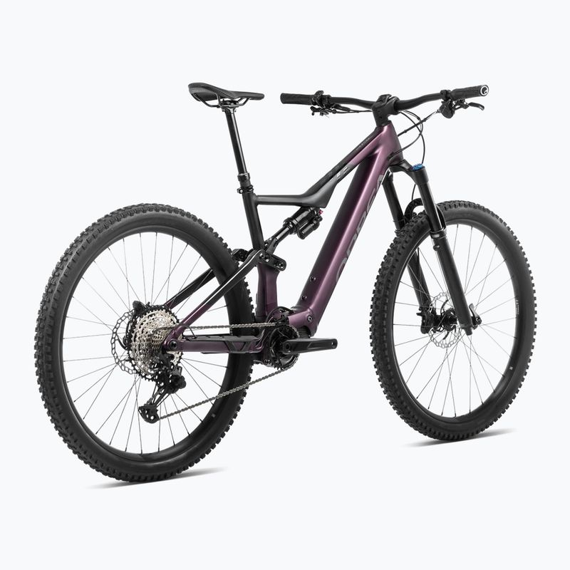 Rower elektryczny Orbea Rise H20 540Wh 2024 metallic mulberry/black 3