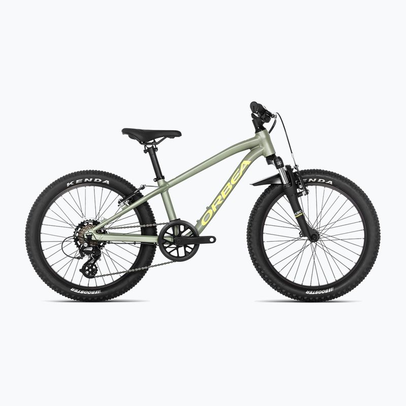 Rower dziecięcy Orbea MX 20 XC 2024 metallic green artichoke/yellow