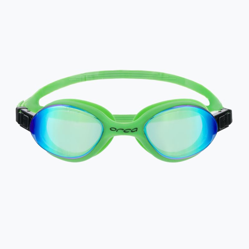 Okulary do pływania Orca Killa 180 lime green/mirror 2