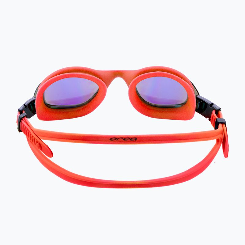 Okulary do pływania Orca Killa 180 high vis orange/mirror 5