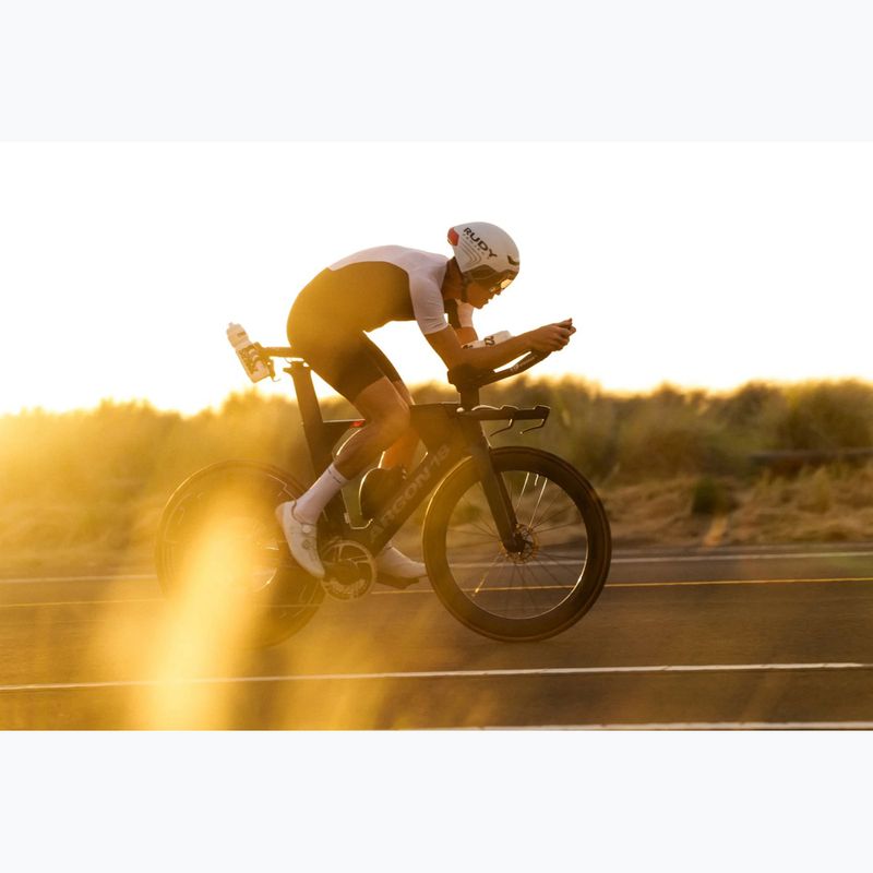 Nogawki rowerowe Orca Aero Calf black white 5