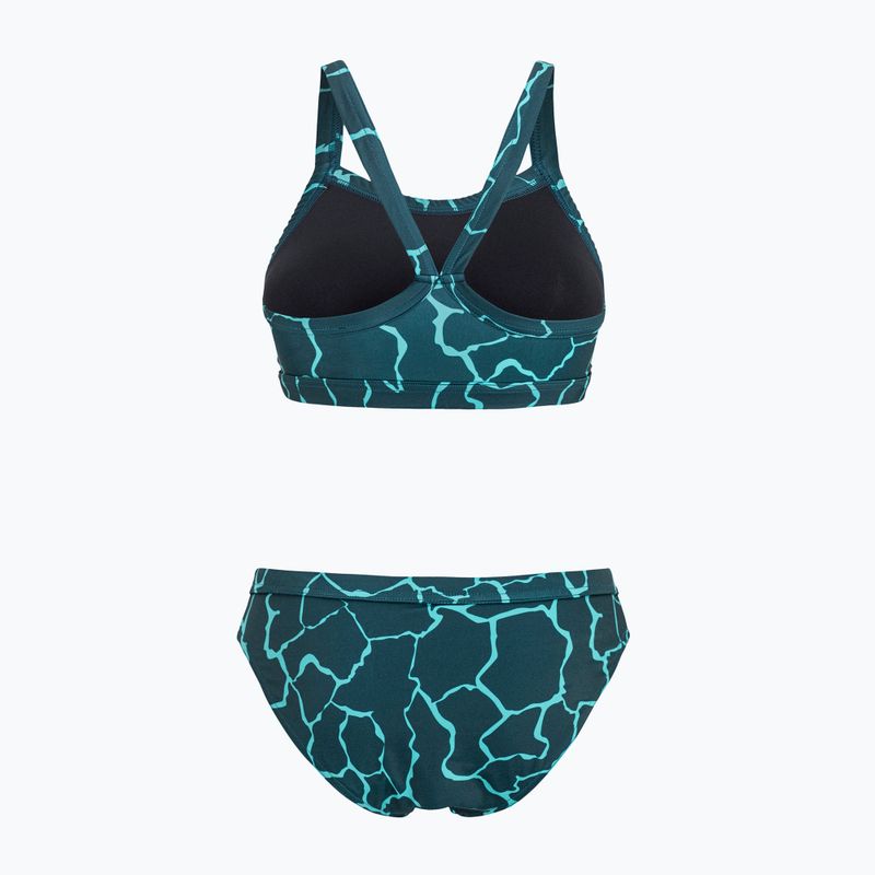Strój pływacki dwuczęściowy damski Orca Core Bikini dark green 2