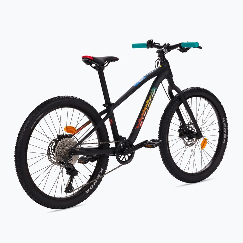 Rower dziecięcy Orbea Laufey 24 H30 2022 black/rainbow 3
