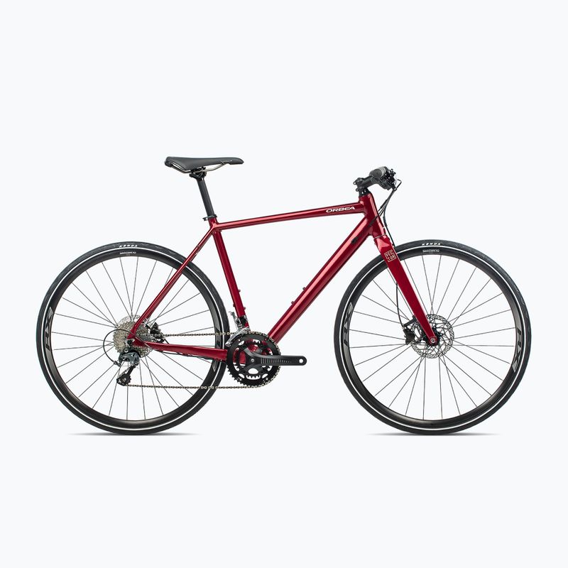 Rower miejski Orbea Vector 10 2022 metalic dark red