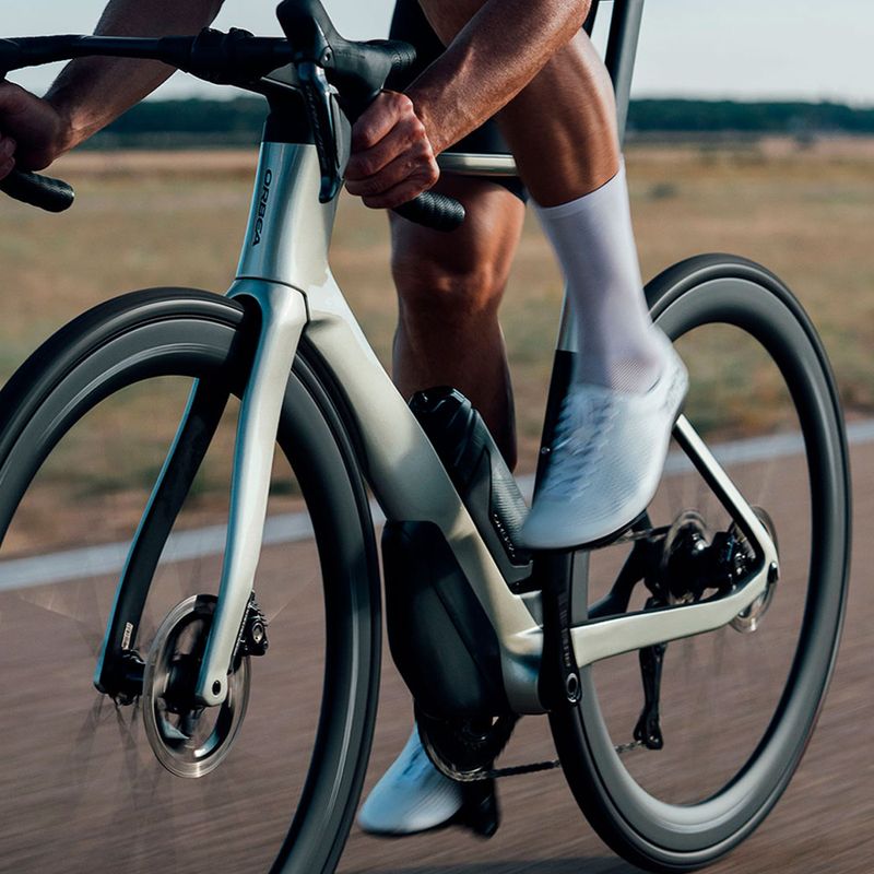 Rower szosowy Orbea Orca Aero M31el LTD PWR 2022 silver 19