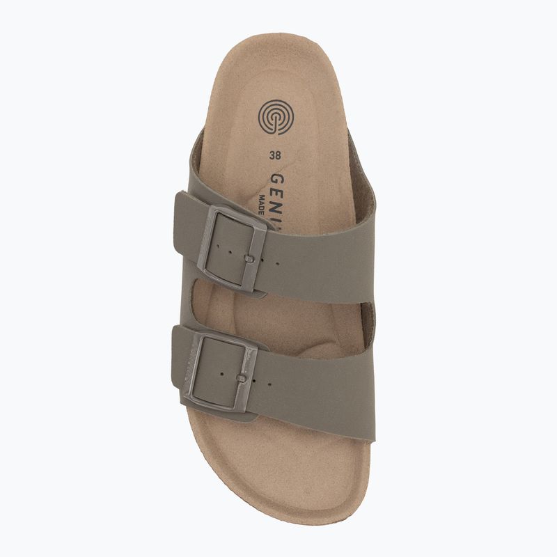 Klapki damskie Genuins Hawaii Vegan stone 5