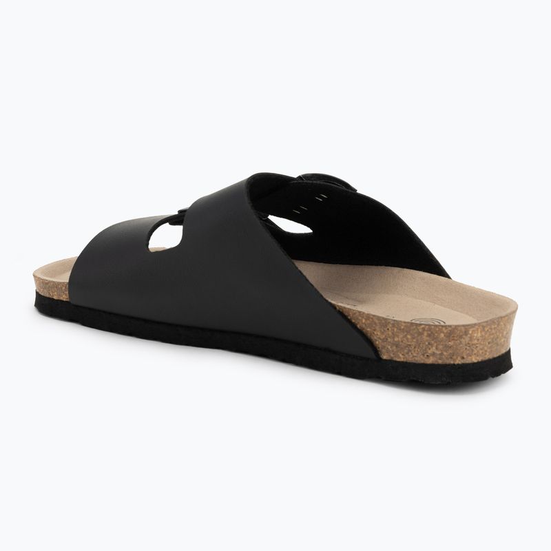 Klapki damskie Genuins Hawaii Vegan black 3