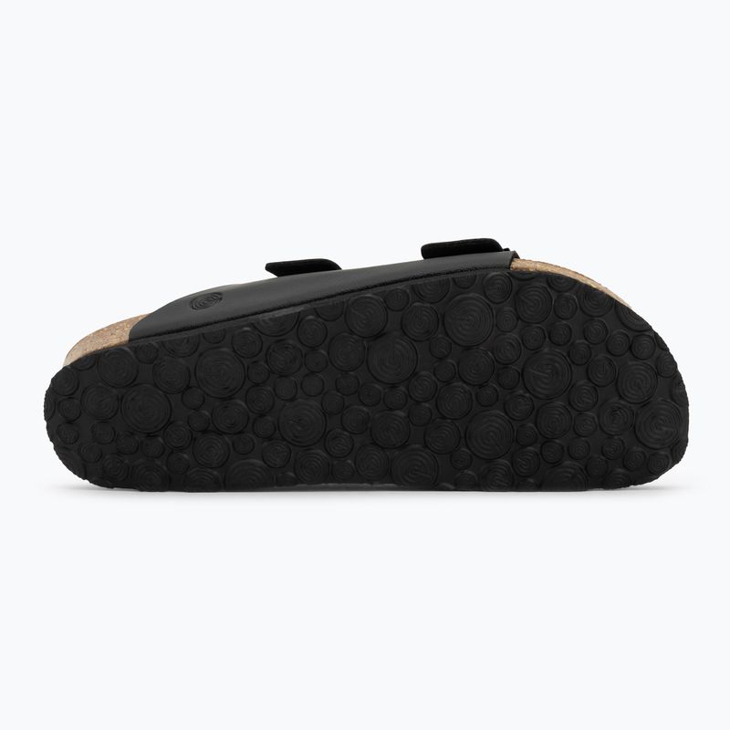 Klapki damskie Genuins Hawaii Vegan black 4