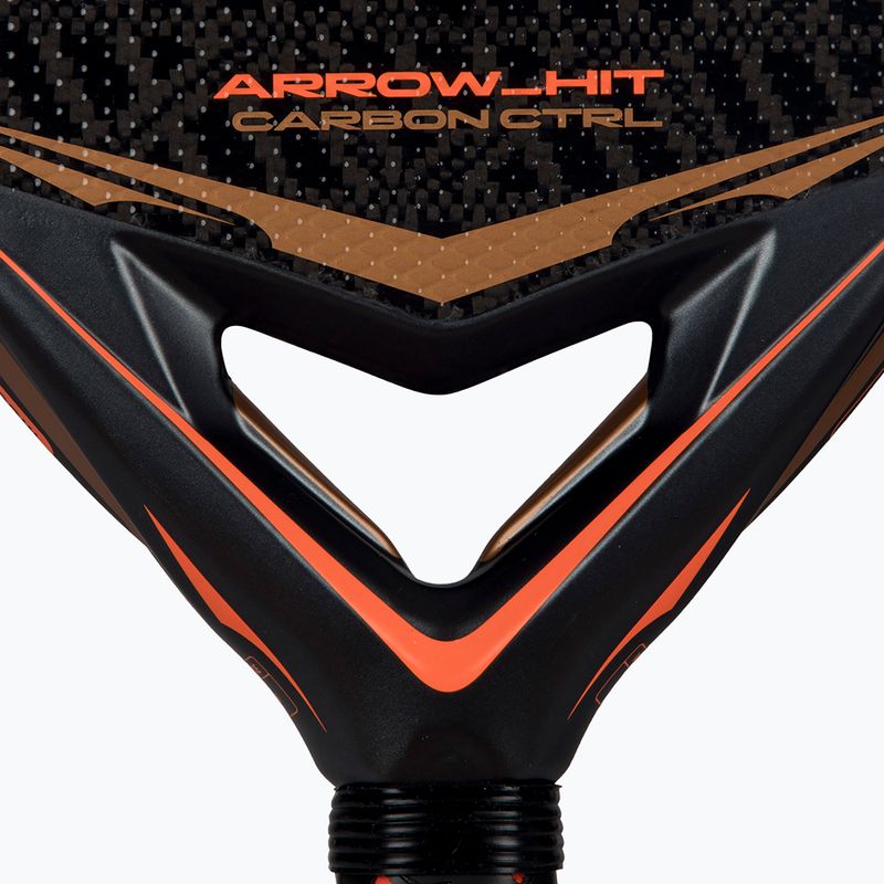 Rakieta do padla adidas Arrow Hit Carbon CTRL anthracite/orange 7