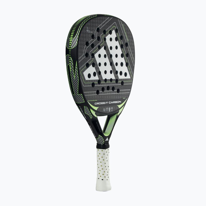 Rakieta do padla adidas Cross IT Carbon 2026 black/lime 2