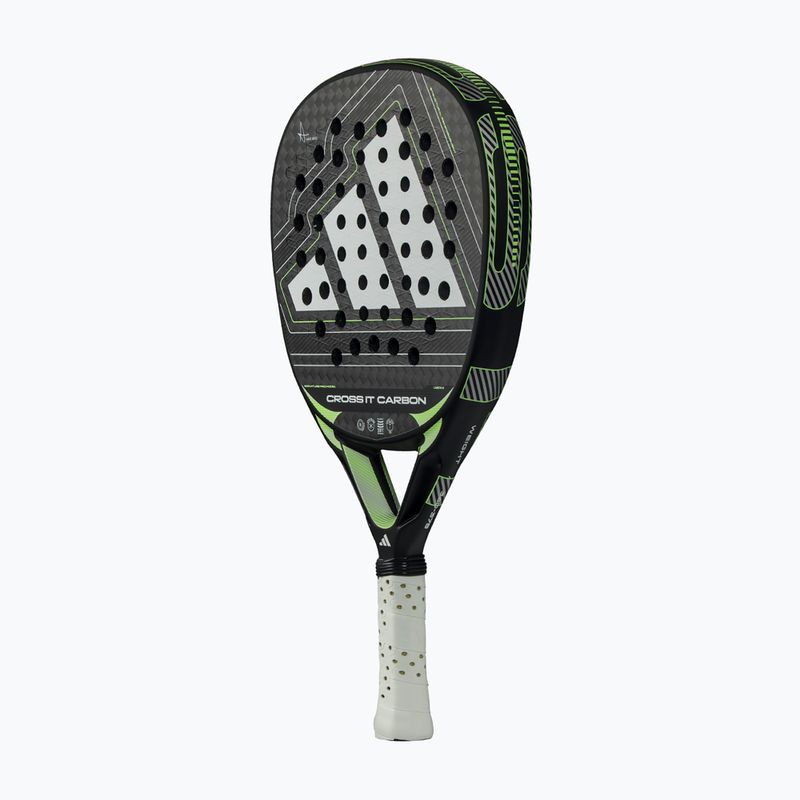 Rakieta do padla adidas Cross IT Carbon 2026 black/lime 3