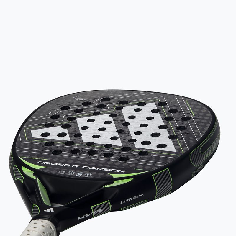 Rakieta do padla adidas Cross IT Carbon 2026 black/lime 6
