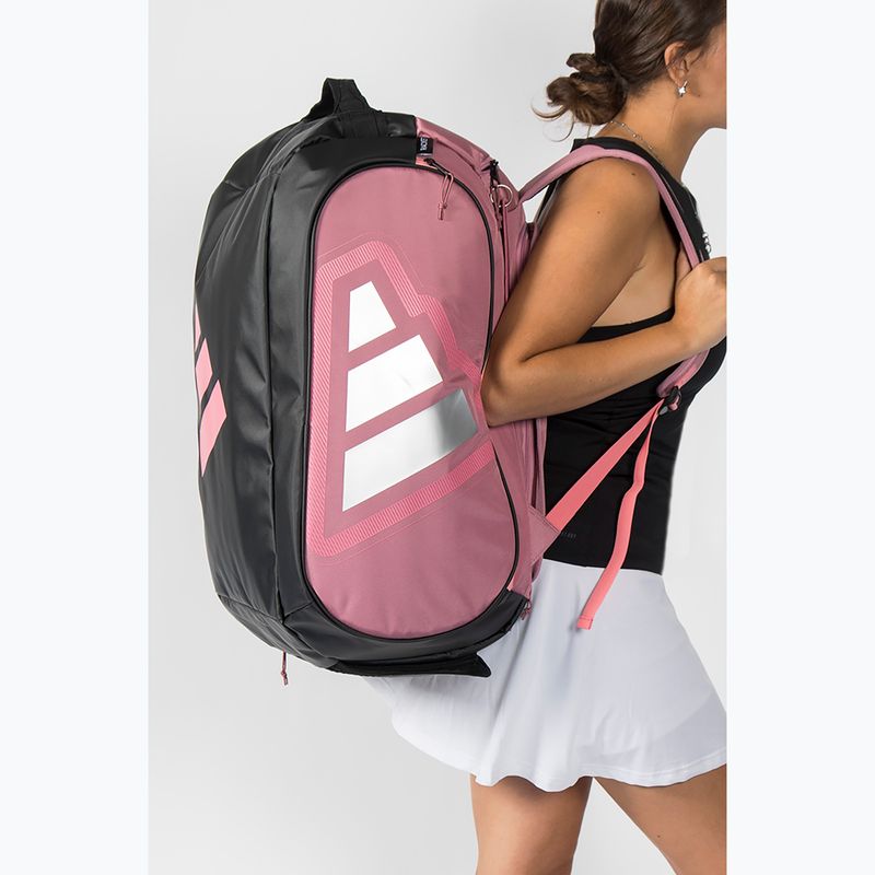 Torba do padla adidas Pro Tour Racket Bag 2026 70 l pink/black 5