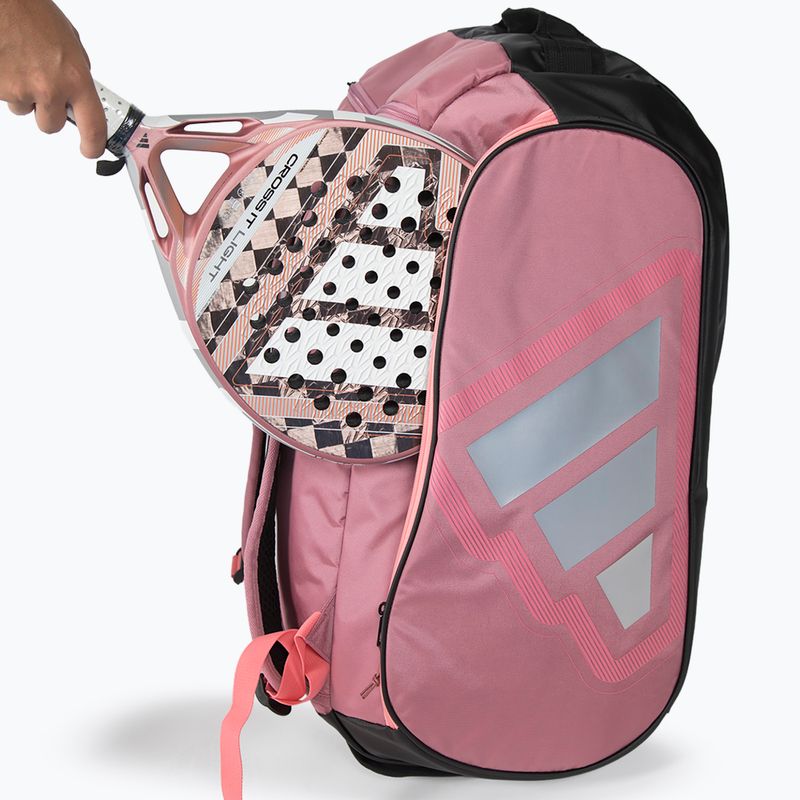 Torba do padla adidas Pro Tour Racket Bag 2026 70 l pink/black 6
