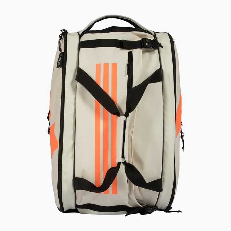 Torba do padla adidas Multigame Racket Bag 2026 off white/orange 3