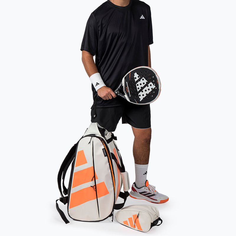 Torba do padla adidas Multigame Racket Bag 2026 off white/orange 6