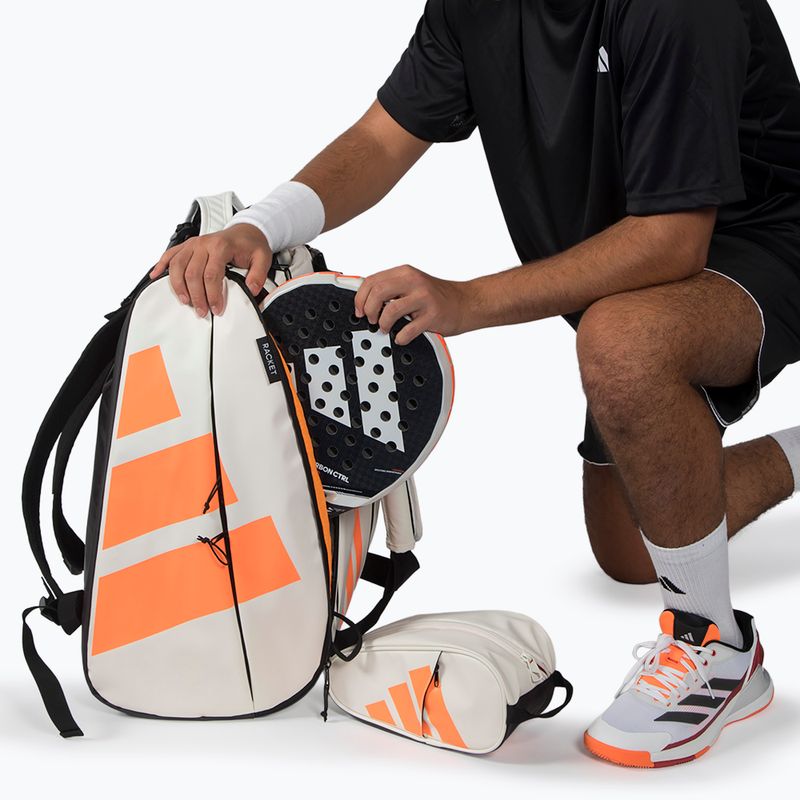 Torba do padla adidas Multigame Racket Bag 2026 off white/orange 7
