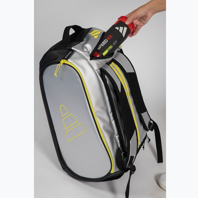 Torba do padla adidas Tour Racket Bag 2026 54 l silver/lime 6