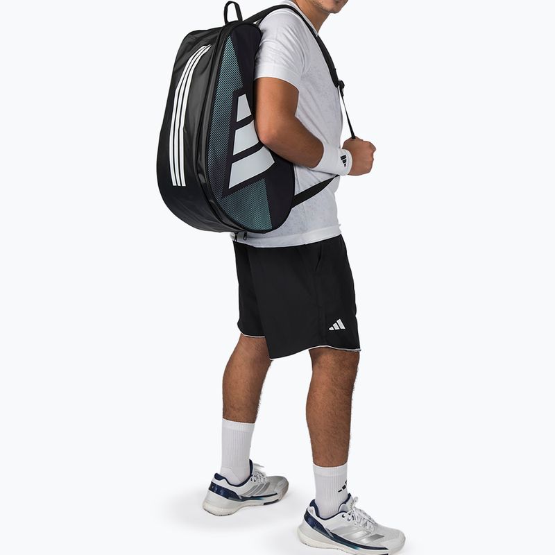 Torba do padla adidas Control Racket Bag 2026 black/blue 5