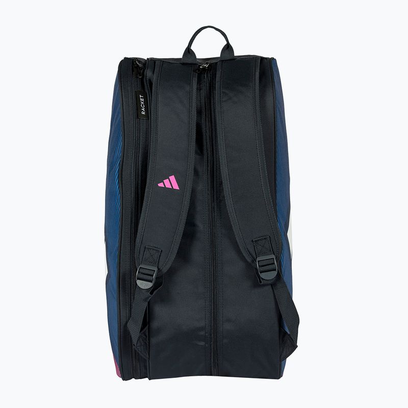 Torba do padla adidas Control Racket Bag 2026 blue/pink 4